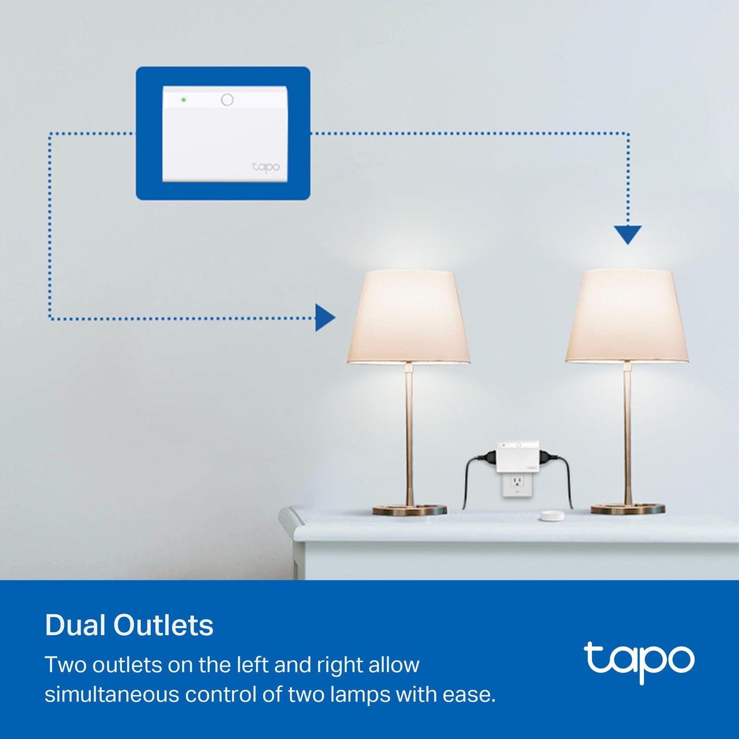 TP-Link Tapo Smart Plug Mini 15A, Smart Home Wi-Fi Plug, Super Easy Setup, Compatible with Alexa & Google Home, No Hub Required, UL Certified, 2.4G WiFi Only, White, Tapo P105(4-Pack)