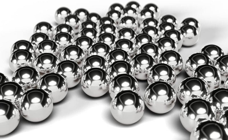 Steel Ball Slingshot Ammo - 3000 Pcs 1/4" Precision 6.35mm Steel Bearings