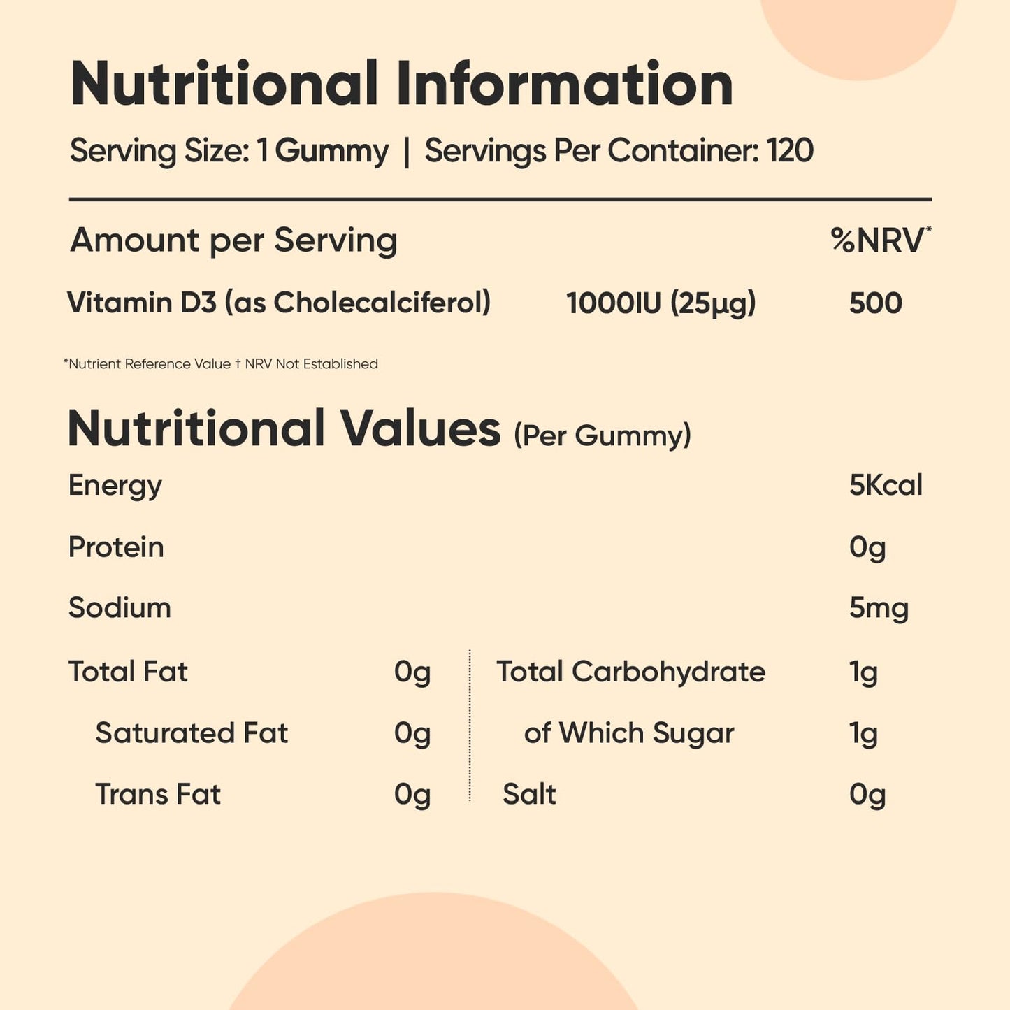 Vitamin D for Kids 1000IU | 120 Tasty Gummies | 4 Months Supply | Natural Orange Flavour | 1 per Day | Vegetarian-Friendly, Non-GMO & Gluten-Free | Easy to Chew | Kids Vitamin D Gummies for 3-12 Years