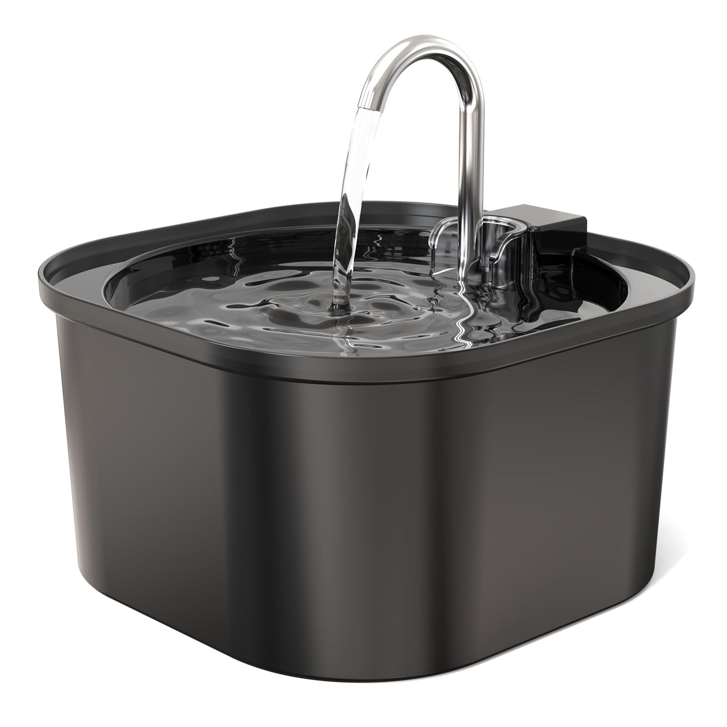 Cat Water Fountain: 84oz/2.5L Pet Water Fountain for Cats Indoor, Super Silent Automatic Cat Drinking Fountain, BPA Free