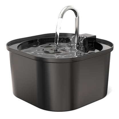 Cat Water Fountain: 84oz/2.5L Pet Water Fountain for Cats Indoor, Super Silent Automatic Cat Drinking Fountain, BPA Free