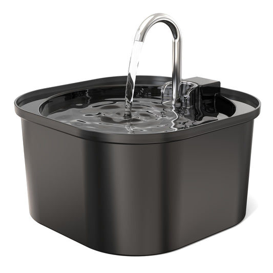 Cat Water Fountain: 84oz/2.5L Pet Water Fountain for Cats Indoor, Super Silent Automatic Cat Drinking Fountain, BPA Free