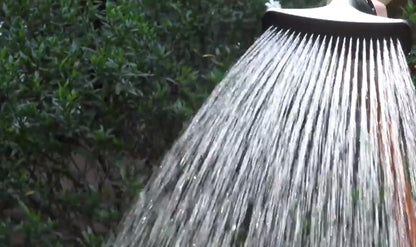 Dramm ColorStorm Premium Fan Spray Nozzle for Garden Hose with One Touch Thumb Controlled Valve, for Garden, Yard, Watering Plants, Blue