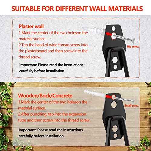 16PCS Garage Hooks Heavy Duty, Steel Storage Utility Hook, Organization Tool Shelf Have Anti Slip Coating for Organizing Power or Garden Tools, Cable Organization