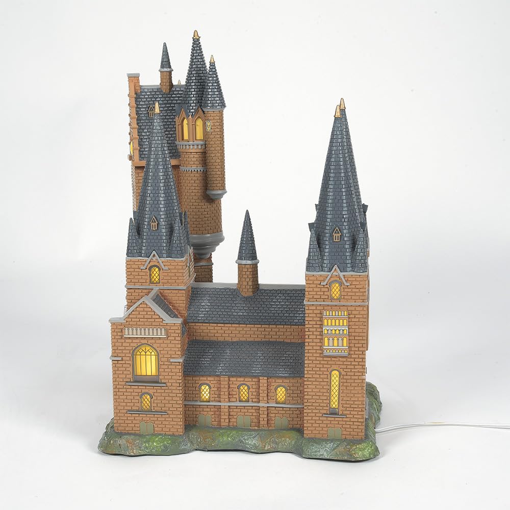 Department 56 Zinc alloy, Polyresin, 6003327 Harry Potter Village Hogwarts Astronomy Tower Lit Building, 12.2 Inch, Multicolor