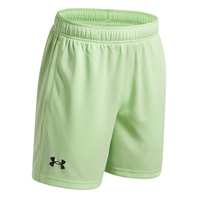 Under Armour Boys' Tech Mesh Shorts, (712) Lumos Lime / / Black, X-Large