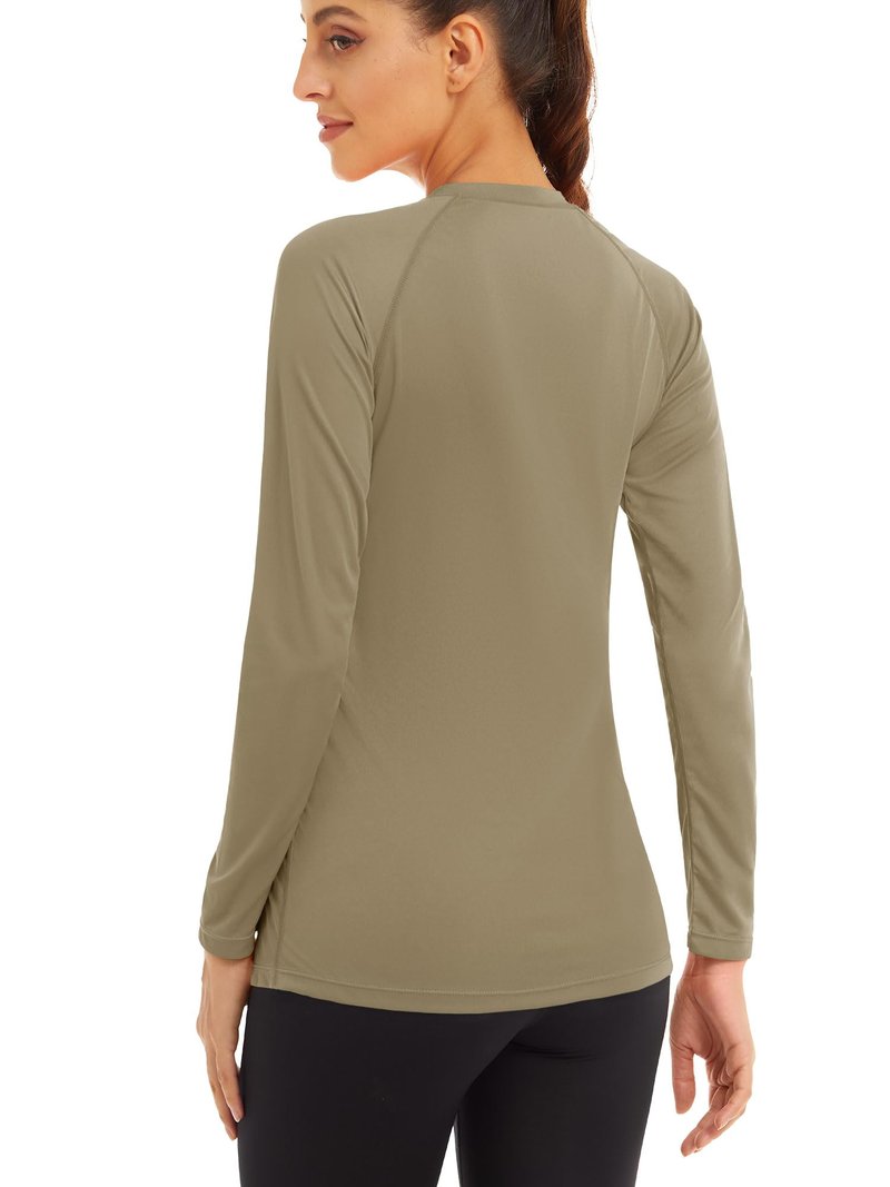 MAGCOMSEN T Shirts for Women Long Sleeve Sun Protection Shirts Fishing Shirts Workout Shirts for Women Summer Running Shirts Womens Tee Shirts