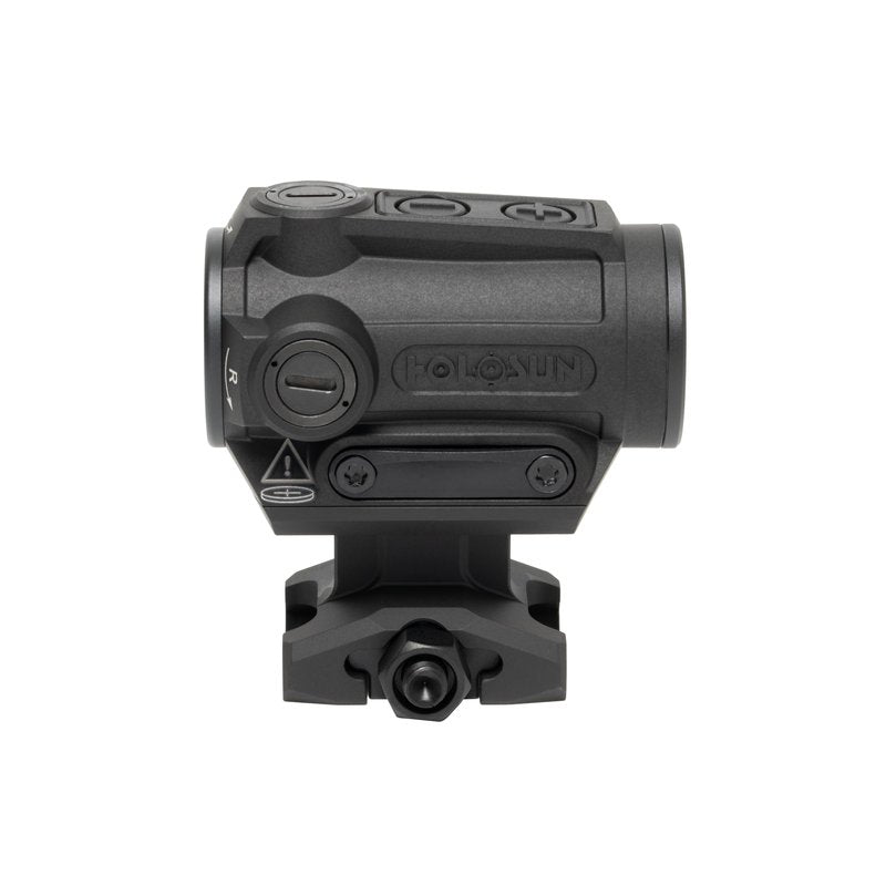 Holosun ARO-CORE Red Dot Sight with Shake Awake, 22mm Optical Window, 12 Brightness Settings, Co-Witness & Low Mounts Included (2 MOA, Red)
