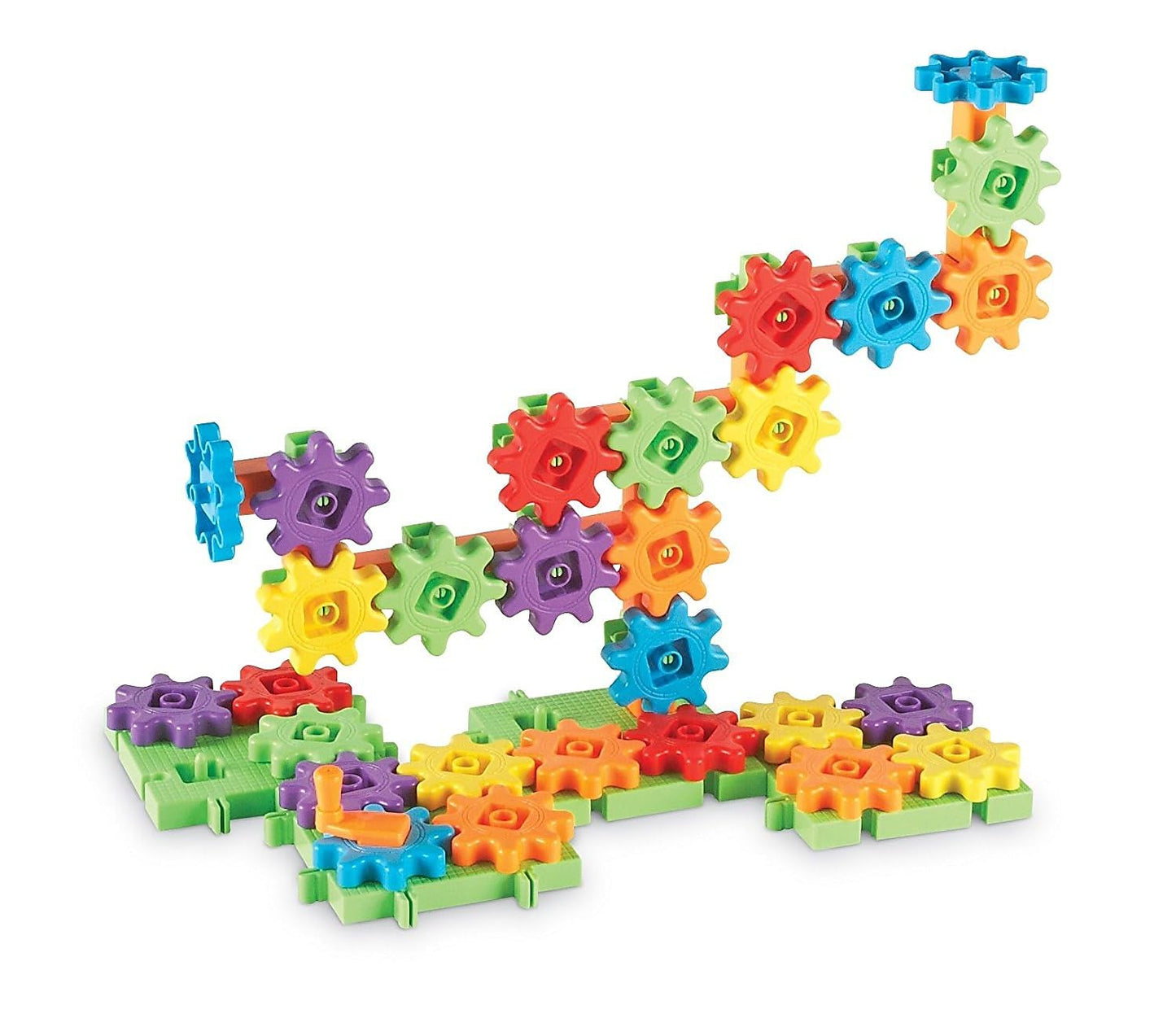 Learning Resources LER9148 LER9215 Gears Starter Building 60 piece set, Multicoloured