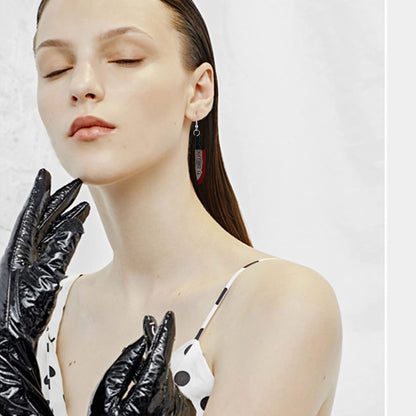 GBAHFY Halloween Ghost Face Knife Earrings Women Acrylic Drop Dangle Scream Gothic Statement Howling Skull Hypoallergenic Jewelry Gifts Lady Party Costume Decorations Accessories (K)