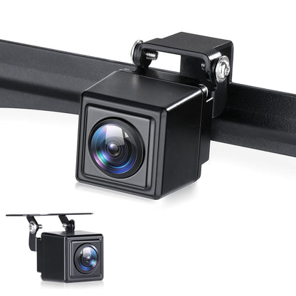 GLK Backup Camera HD Rear View License Plate Backup Camera Reverse Camera for 12V Pickup Truck Car SUV,with Night Vision Wide Angle IP69K Waterproof, Full Metal Housing