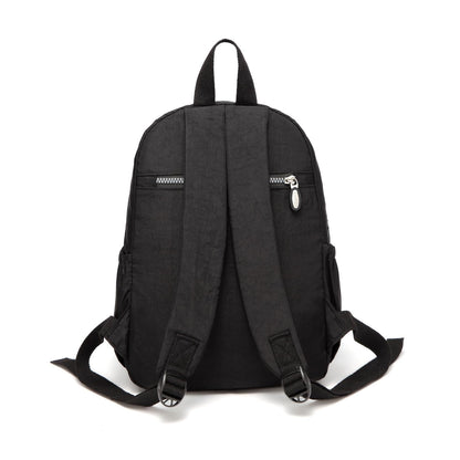 AOTIAN Women's Lightweight Sturdy Nylon Little Handy Backpack 9 litres, Black