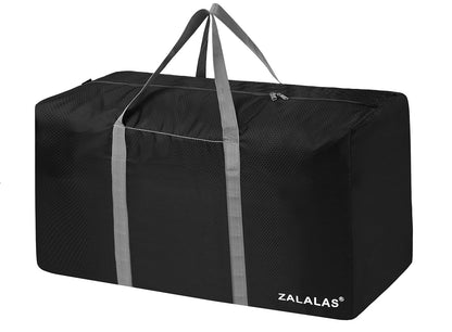 ZALALAS Travel Duffle Bag,96L Extra Large Duffel Bag Lightweight,Waterproof Duffel Bag for Men Women,Black, Black, Black 96L, Water Resistant