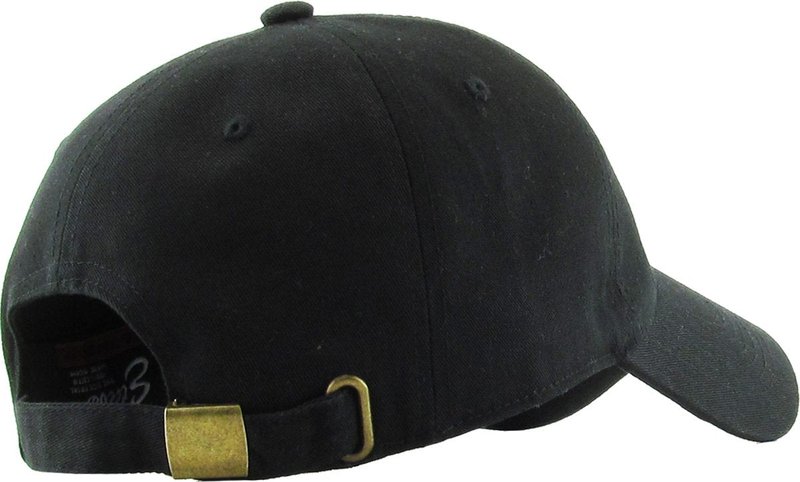 KBETHOS Classic Cotton Dad Hat Bundle Adjustable Unconstructed Plain Cap (One Size, Black (12 Pack))