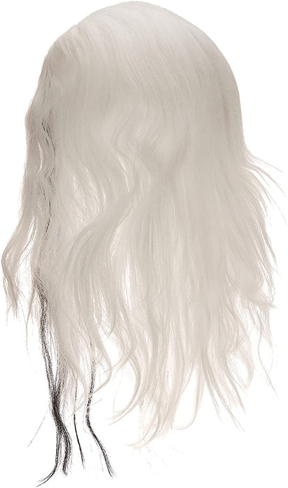 Forum Novelties Adult Black Streaked Phantom Wig, White, One Size