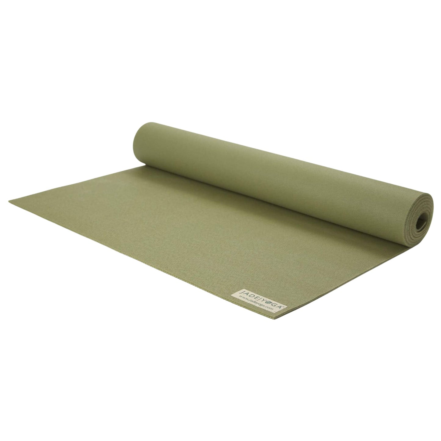 JadeYoga Harmony Yoga Mat - Durable & Thick Gym Fitness Mat, Non-Slip Natural Rubber Yoga Mat - Home Exercise & Stretching Mat, Workout Mat - Yoga, Pilates & Meditation for Women & Men
