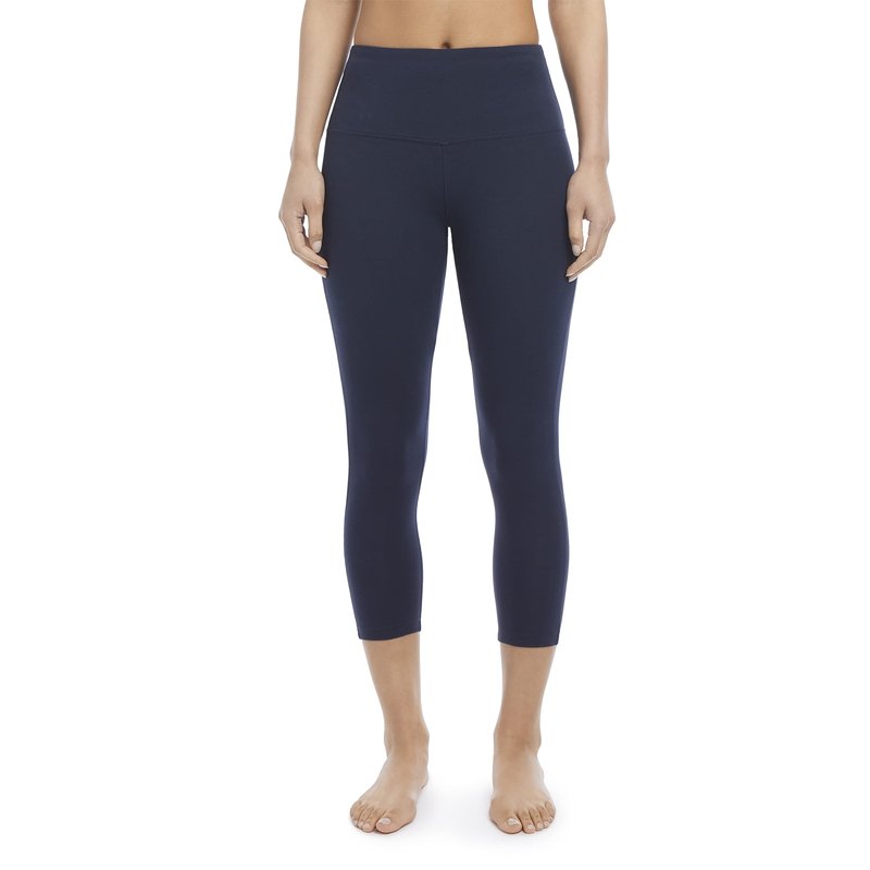 Jockey Women's Cotton Stretch Basic Capri Leggings