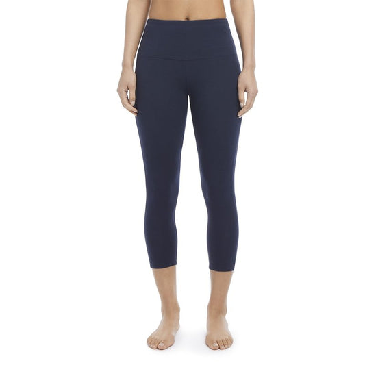 Jockey Women's Cotton Stretch Basic Capri Leggings