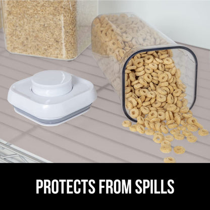 GORILLA GRIP ShelfGuard Wire Shelf Liner Compatible with Amazon Basics Shelving Unit, Set of 5 Waterproof Liners for Organizing Metal Rack Shelves, Kitchen Cabinets, Cupboard, Pantry, 18x24 Charcoal