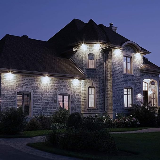 CINOTON 100W LED Flood Lights Outdoor, 15000LM IP65 Waterproof Security Wall Pack Lighting Fixture with 180° Knuckle for Court Porch Patio Garage 5000K Daylight AC100-277V 1 Pack