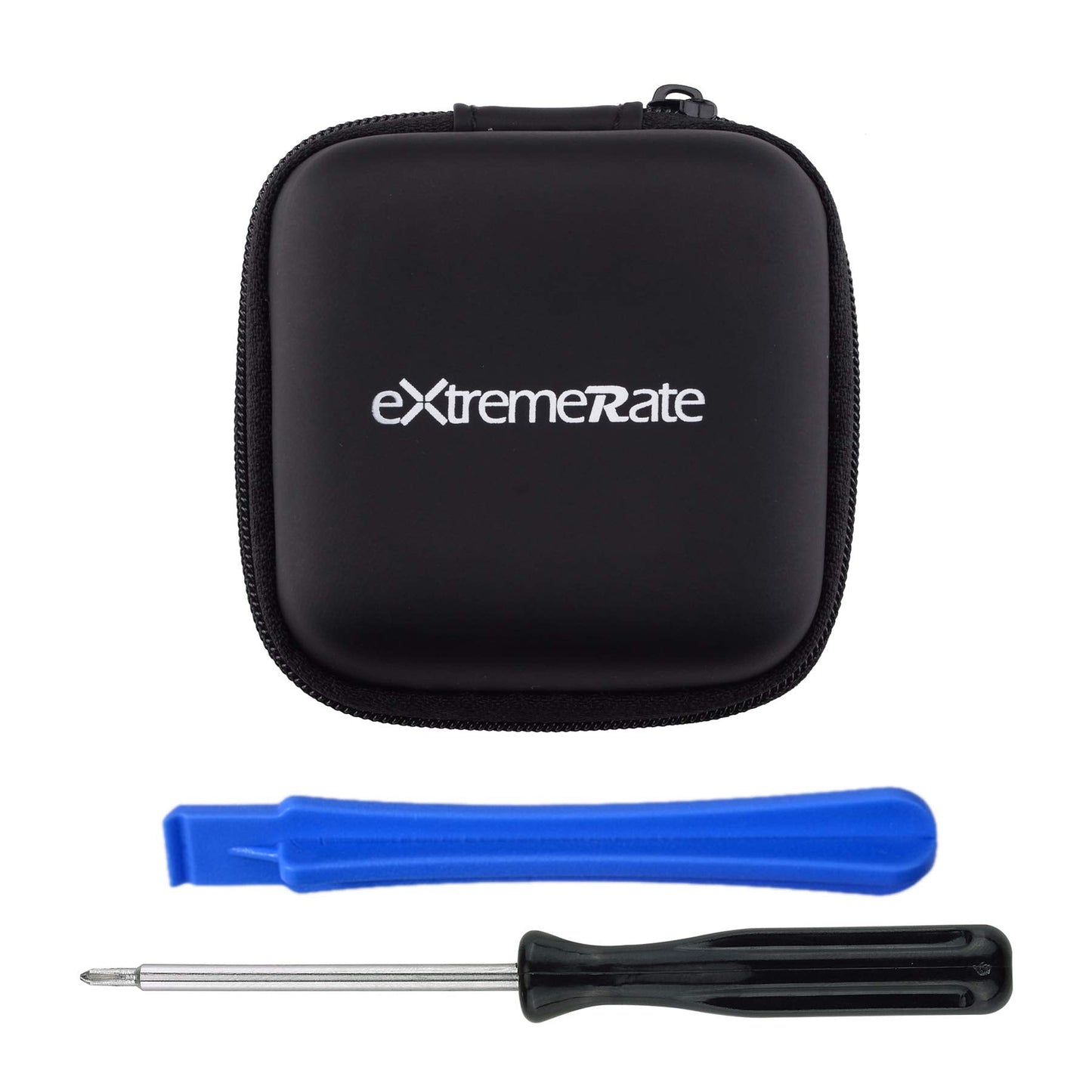 eXtremeRate ThumbsGear Interchangeable Ergonomic Thumbstick for PS5 Controller, for PS4 All Model Controller - 3 Height Domed and Concave Grips Adjustable Joystick - Green