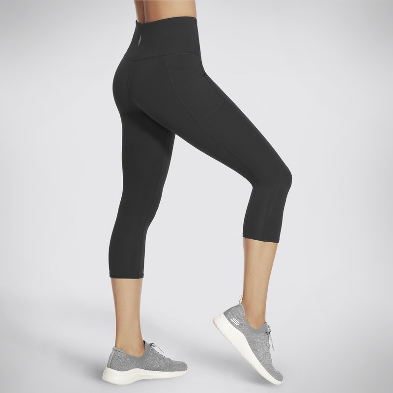 Skechers Women's Go Walk High Waisted Mid Calf Legging