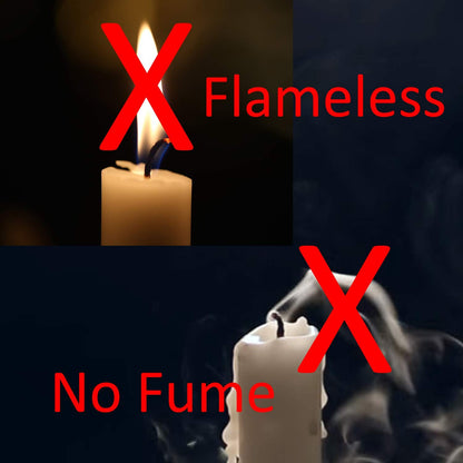 CANDLE CHOICE Battery Operated Flameless Tea Lights with Timer Realistic Flickering Fake Electric LED Tealight Candles Set for Halloween Christmas Party Wedding Decorations Batteries Included 6 Pack