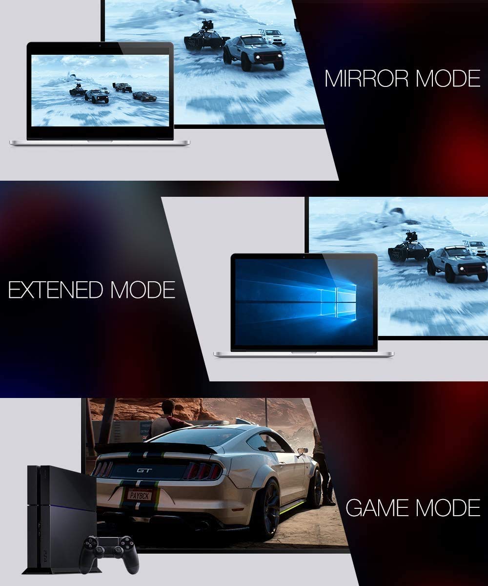 JSAUX 8K HDMI Cable 2.1 2 Pack 6ft, 48Gbps Ultra High Speed HDMI Cable Braided Cord (4K@144Hz, 4K@120Hz, 8K@60Hz) HDCP 2.2&2.3 HDR 10 eARC ARC, Compatible with Switch 2/PS5/Laptop/Monitor/HDTV/-Red