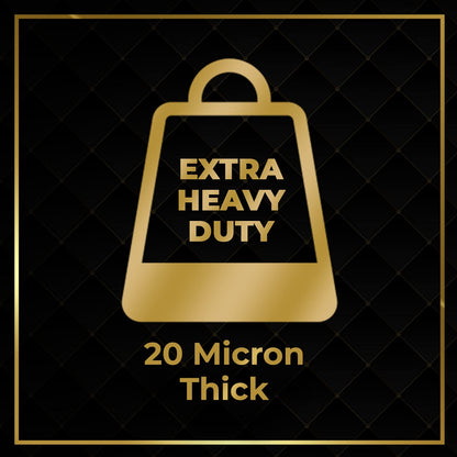 LuxLiv ® 50m Premium Heavy Duty 20 Micron Thick Kitchen Foil Catering Aluminium Tin Foil Roll - 30cm Wide