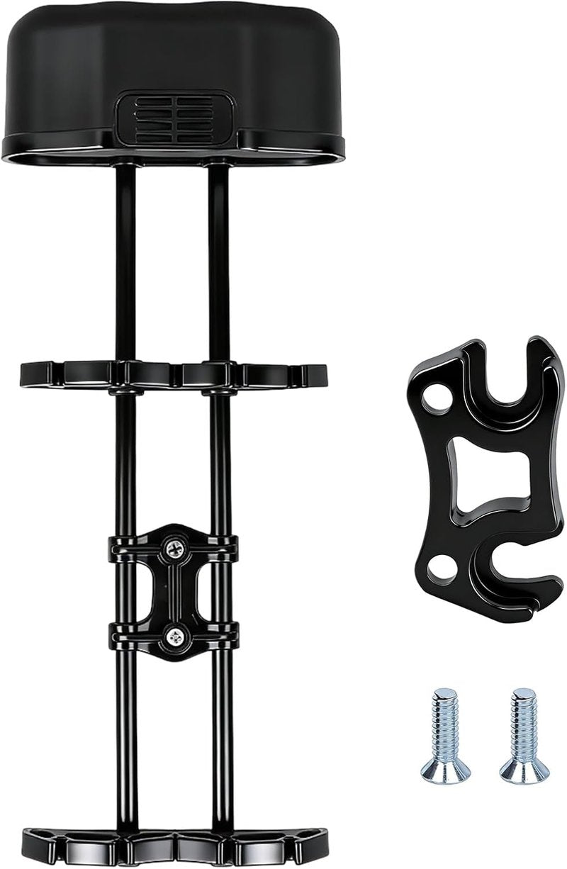 5 Arrows Quiver - Quick Release Left-Handed Vibration Absorbing Holder for Compound & Recurve Bows