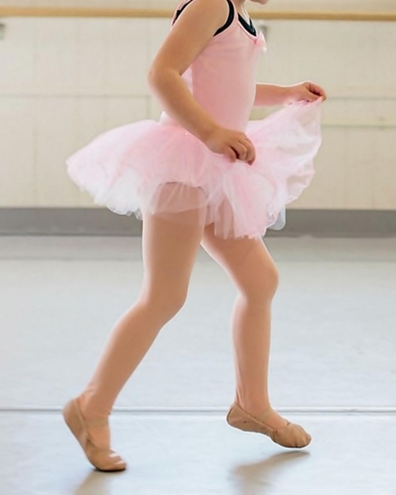 Stelle Girls' Ultra Soft Pro Dance Tight/Ballet Footed Tight(Toddler/Little Kid/Big Kid),TN,S Tan