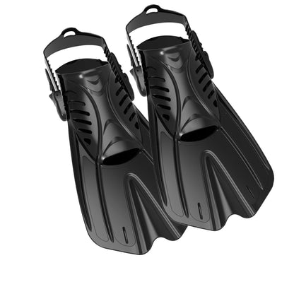 Diving fins Snorkeling Gear for Adults Snorkel fins ，Swim fins Open, Adjustable, Men, Women, Children, Swim Flippers