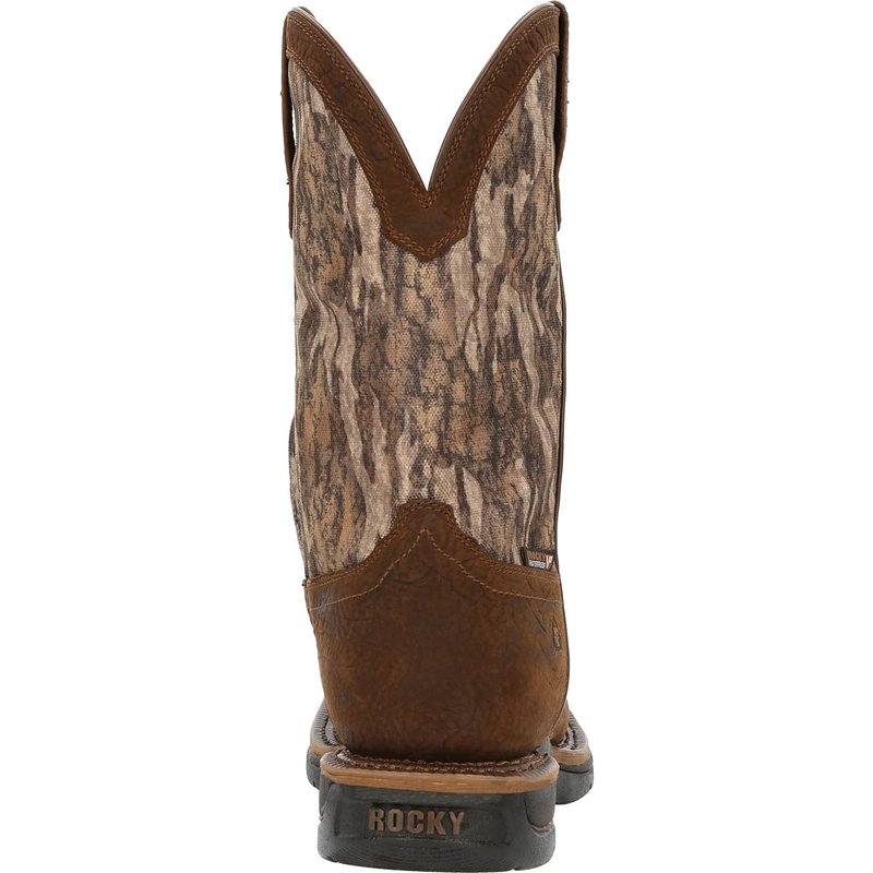 ROCKY Long Range 11" Waterproof Western Boot Size 7.5(W)