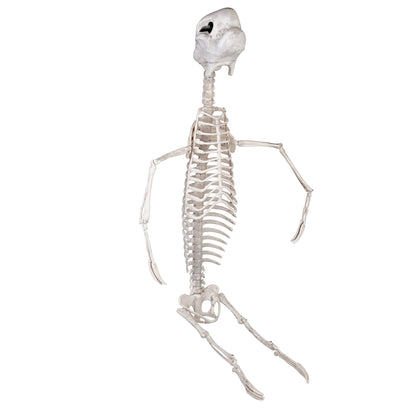 Halloween Giant Sloth Animal Skeleton (2 Ft Long) with Easy-to-Hang Limb Straps - Weather Resistant Yard and Tree Decoration w Movable Joints - Perfect for Party Decor and Indoor/Outdoor Use
