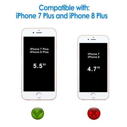 JETech Screen Protector for iPhone 7/8, 4.7-Inch, Tempered Glass Film, 2-Pack