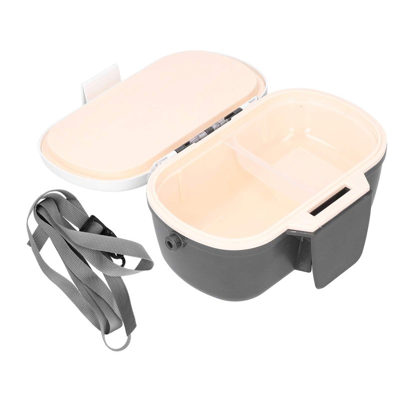 Worm Bait Holder Insulated Plastic Bait Earth Worm Holder Fishing Bait Case Fishing Tackle Container with Strap Bait Storage Easy to Reach Other Fishing Tools and Accessories