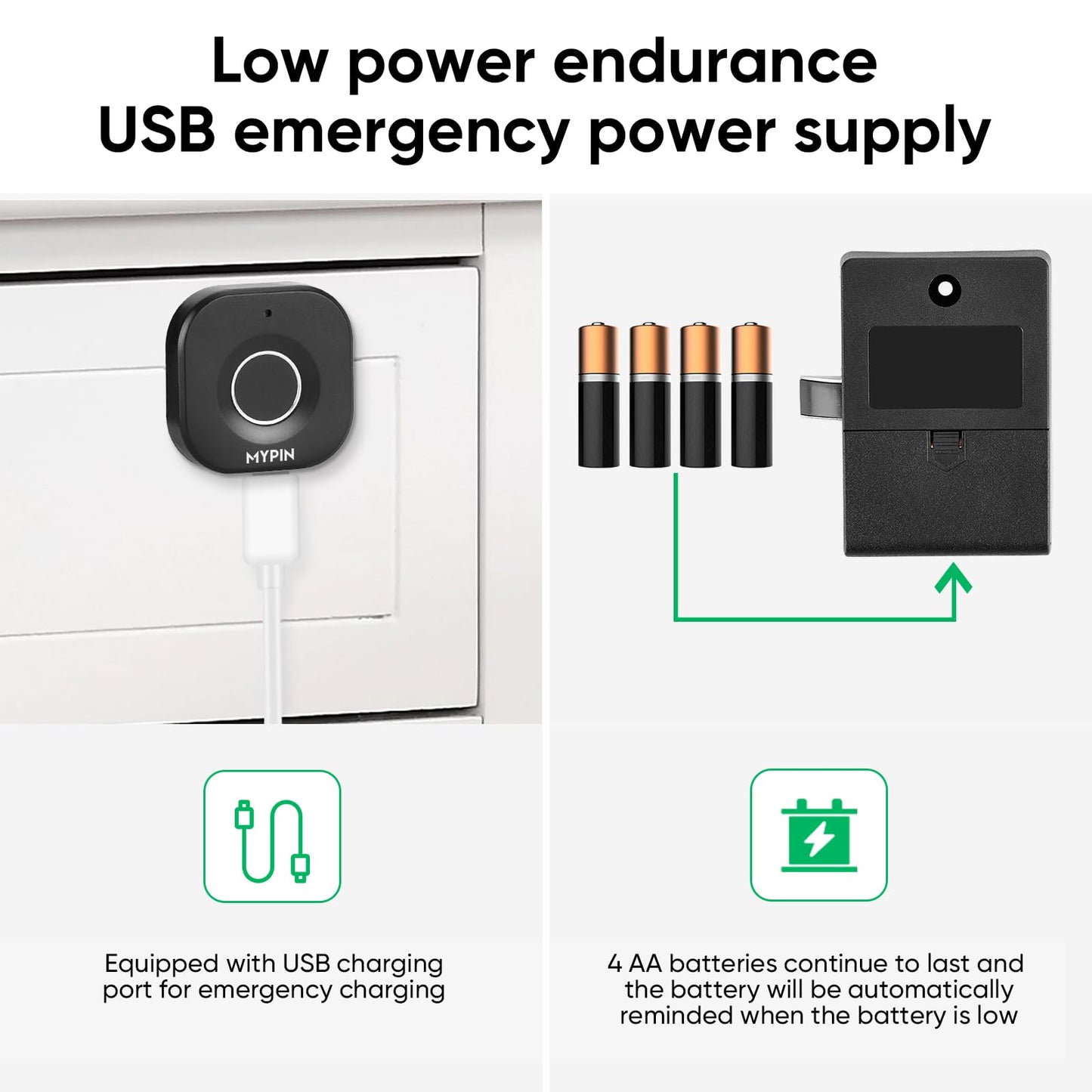 Bluetooth Fingerprint Cabinet Lock With Phone/Watch App Unlock, Smart Biometric Keyless Hidden File Drawer Wardrobe Lock, Child Safety Electric DIY Wooden Furniture