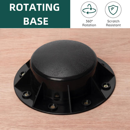 360 Degree Rotation Balance Board Wobble Board Anti-Slip Balance Boards for Adults Wooden Rocker Board Balance Board for Physical Therapy Standing Desk Core Strength