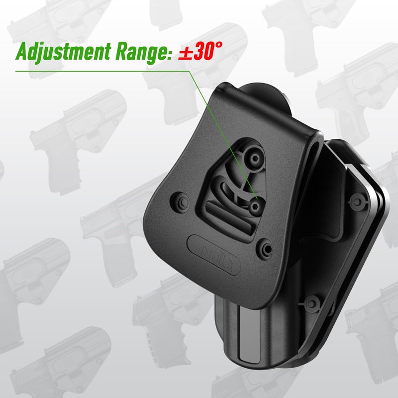 Sig P365 X Macro Holster, Universal Holster for Hellcat Pro/Ruger 57 / Sccy CPX Gen3 / Taurus GX4 / Springfield Hellcat Pro/Glock 17 19 19X 43 44 45 48, Adjustable Rentention Level Ⅱ Gun Holsters