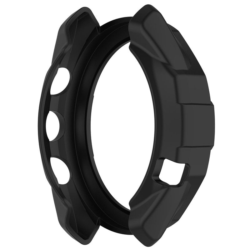 FitTurn [5 Pack] Case for Garmin Approach S70 Smart Watch 47mm - Replacement Rugged Protective Case [NO Screen Protector] TPU Bumper Case Protective Cover Frame