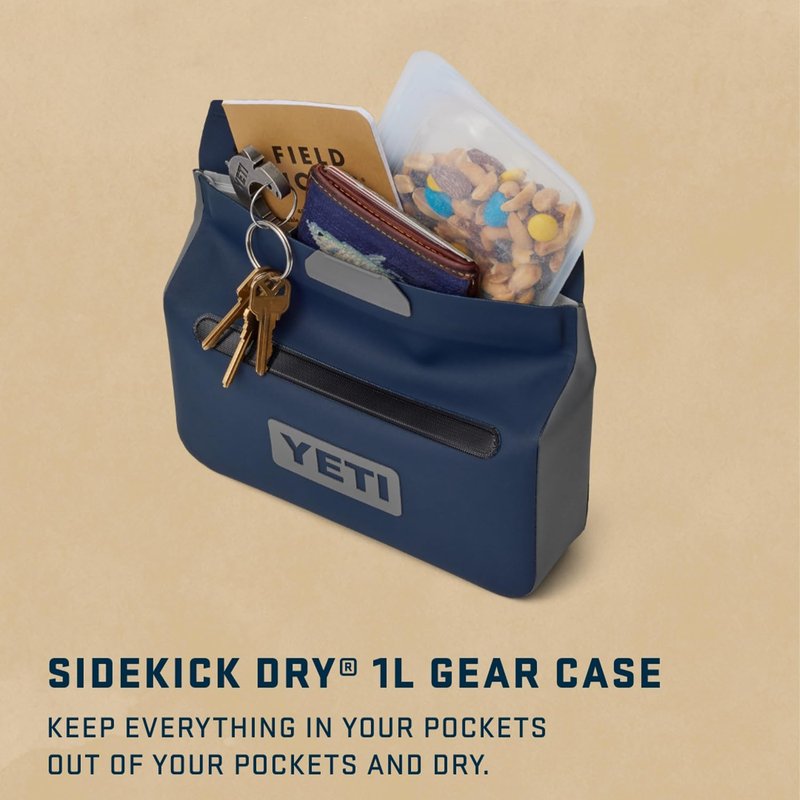 YETI Sidekick Dry 1L Gear Case, Black