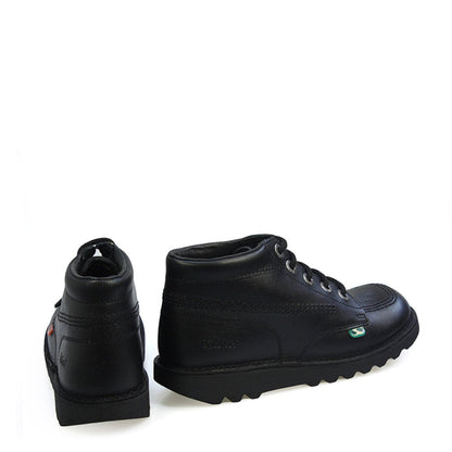 Kickers Men's Kick Hi Classic Ankle Boots | Extra Comfortable | Added Durability | Premium Quality, Black, 8 UK