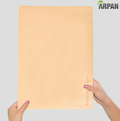 Arpan 457mm x 324mm A3 C3 Manilla Hard Board Backed Envelopes Do Not Bend (Pack of 50)