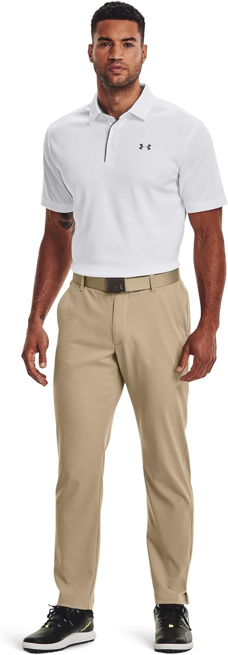 Under Armour Men's Tech Golf Polo - Lightweight Moisture-Wicking Fabric | Classic Fit
