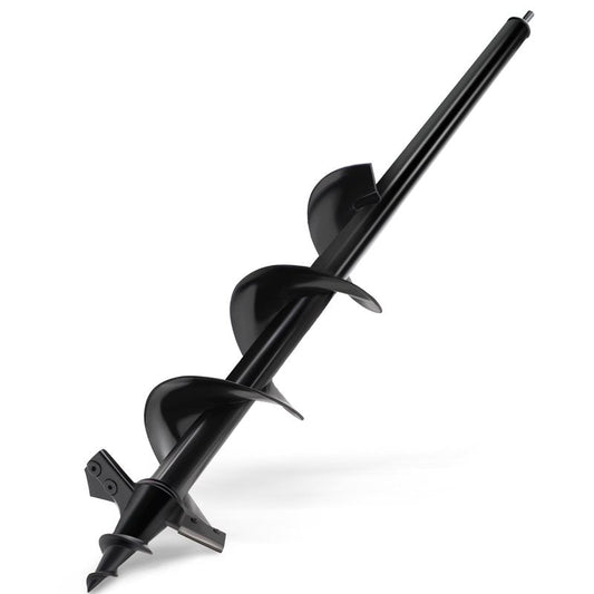 SYITCUN Auger Drill Bit for Planting - 4"X24" Heavy-Duty Auger Post Hole Digger for Fence- 1/2" Hex Drive Drill