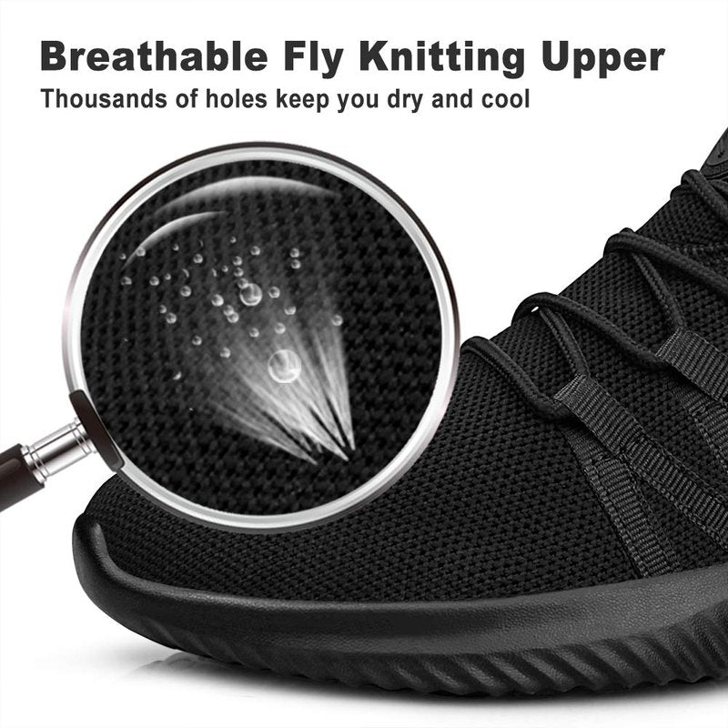Feethit Mens Slip On Running Shoes Breathable Lightweight Comfortable Fashion Non Slip Sneakers for Men, 10.5
