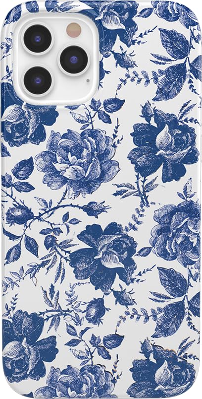 Casely iPhone 12/12 Pro Case | Field of Flowers | Pastel Floral | Classic Ultra Slim Design