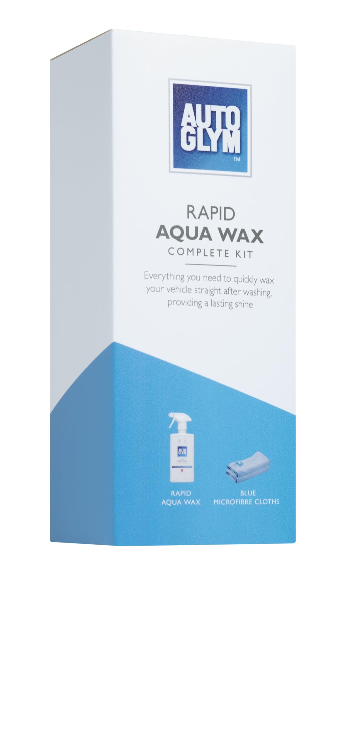 Autoglym Rapid Aqua Wax , 500ml - Complete Car Wax Kit Made To Protect All Exterior Surfaces Including Car Paint, Rubber And Glass