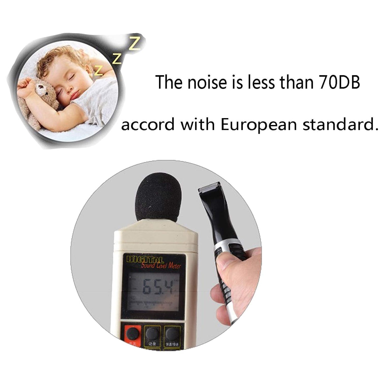 Dog Clippers, Cordless Cat and Small Dogs Clipper, Low Noise Electric Pet Trimmer, Dog Grooming Clippers for Trimming The Hair Around Paws, Eyes, Ears, Face, Rump …