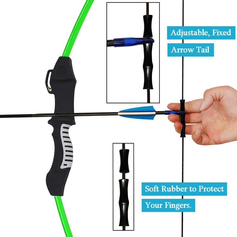 Youth Bow and Arrows Set - 45" Recurve Archery Kit for Kids 8-12 | Includes 9 Arrows & 4 Targets for Outdoor Fun